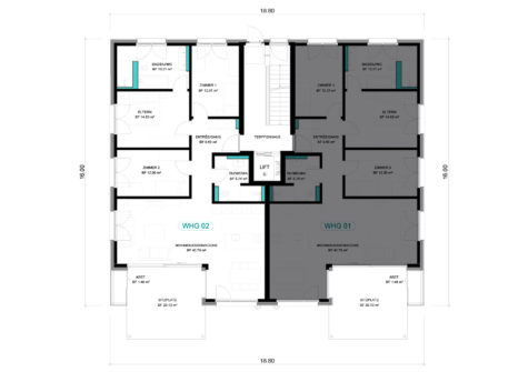 4 1/2 Wohnung EG – WHG 02