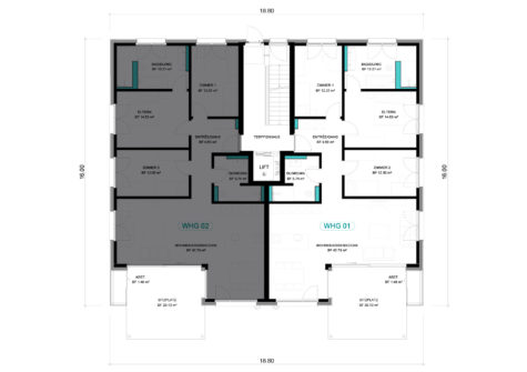 4 1/2 Wohnung EG – WHG 01